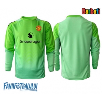 Manchester United Portarii Tricou Fotbal Replică 2025-26 Barbati Treilea Mâneci Lungi
